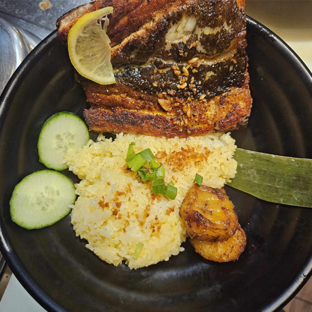 Fried Bangus Rice Bowl - Lola's Kitchen